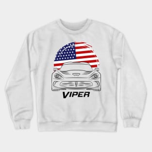 VIPER USA SUPERCAR Crewneck Sweatshirt